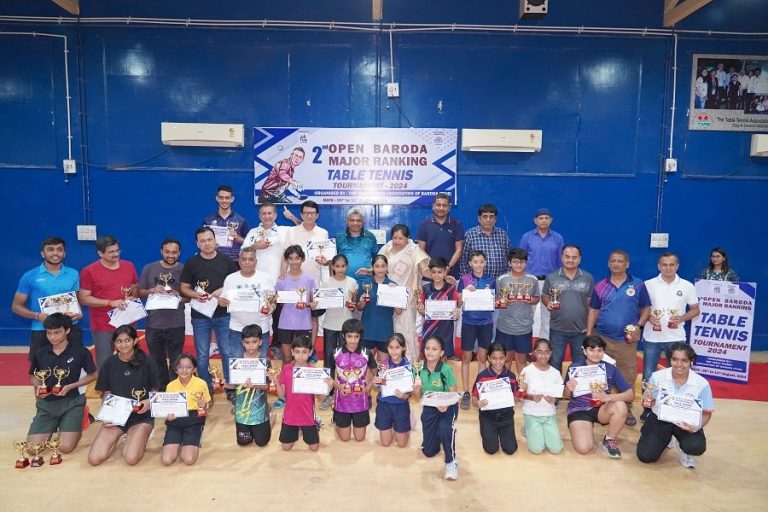 2nd Open Baroda TT Tournament – 2024