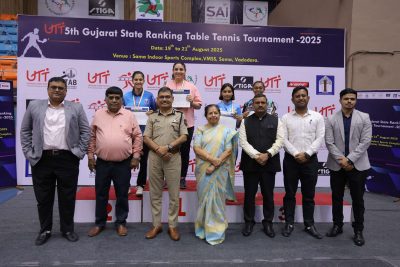 5th Gujarat State Ranking Table Tennis Tournament 2025