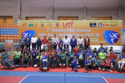 UTT 2nd National PARA Ranking Table Tennis Championships 2025-26